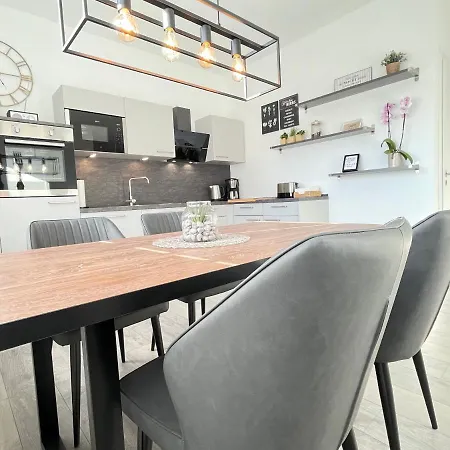 Lee-Moderne Neubauwohnung In Strandnaehe - Wallbox Wremen Esterno foto