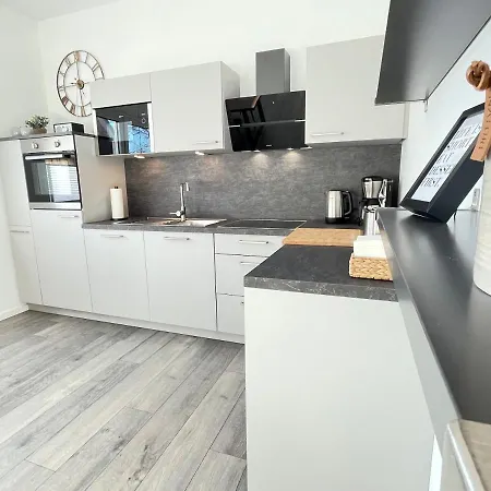 Lee-Moderne Neubauwohnung In Strandnaehe - Wallbox Wremen Esterno foto